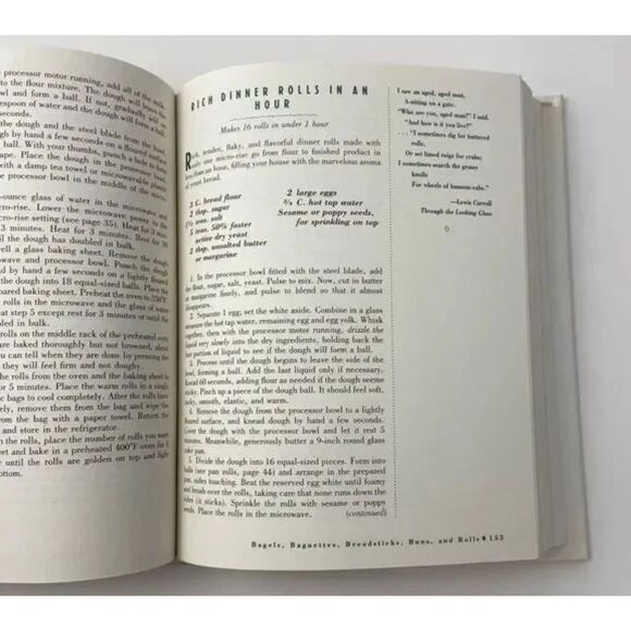 Bread In Half The Time: Use Your Microwave & Food Processer- hardcover - Picture 11 of 16